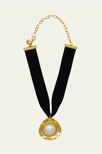 Choker Veludo Vitoria Rosana Bernardes - DOURADO