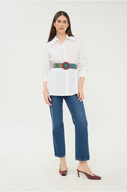 Camisa Anna Vic - BRANCO