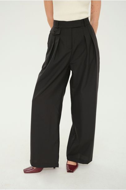 Calça Alfaiataria Preto Vic - PRETO