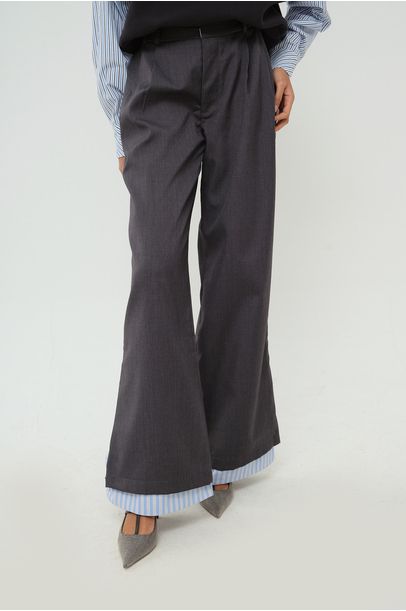 Calça Pantalona Ash Francesca - CINZA