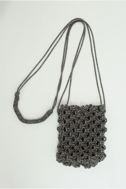 Bolsa Safira Mil Linhas - CINZA