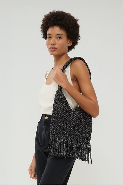 Bolsa Star Mil Linhas - PRETO