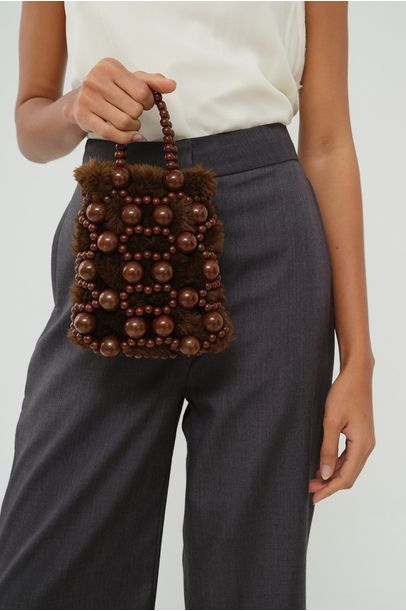 Bolsa Zizi A.mô Acessórios - MARROM