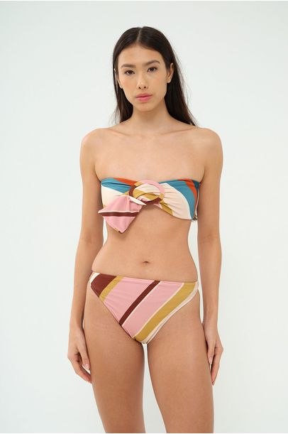 Biquini Asa Delta Listra Adriana Degreas - MULTICOLORIDO