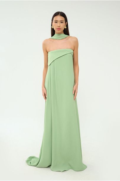 Vestido Longo Oásis Minú - VERDE