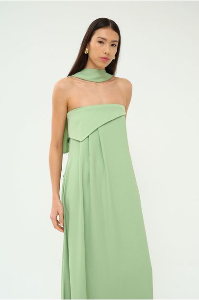 Vestido Longo Oásis Minú - VERDE