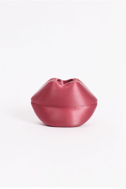 Castiçal Xoxo Vinho Cian Candle -