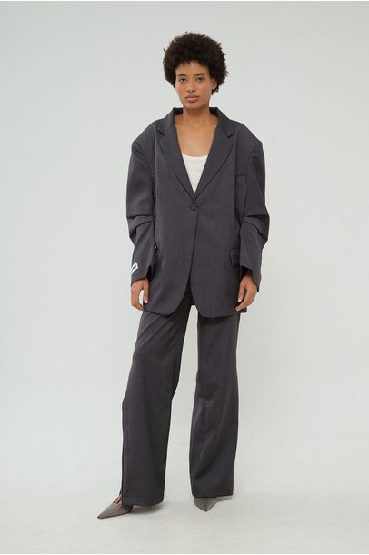 Blazer Ash Francesca - CINZA