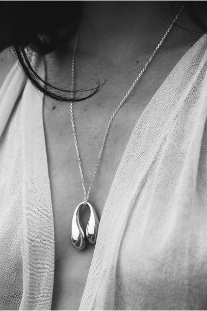 Colar Caules Pendant Nathalie Edenburg - Prata