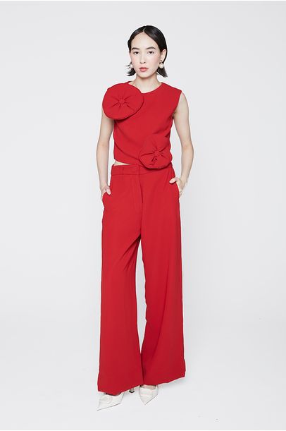 Top Fiori Vermelho Lo De Lui - Vermelho
