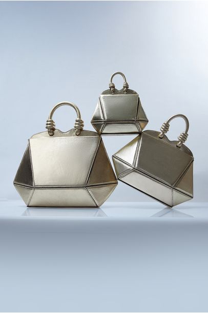 Mini Bolsa Diamante Prata Soleah - PRATA