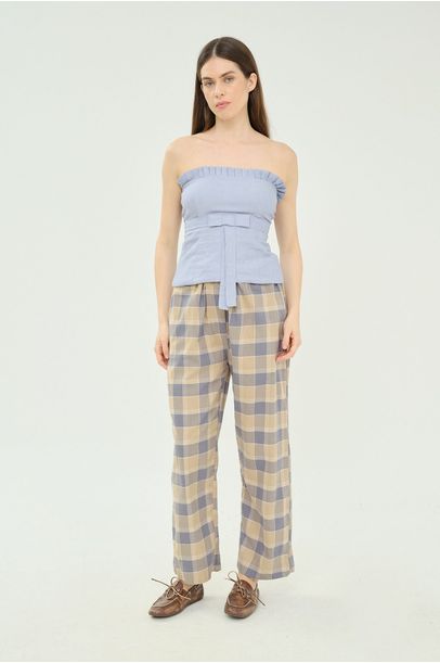 Corset Laço Le Shay - Azul