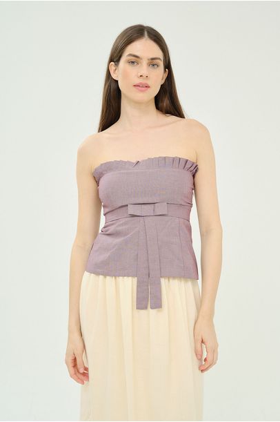 Corset Laço Le Shay - Roxo