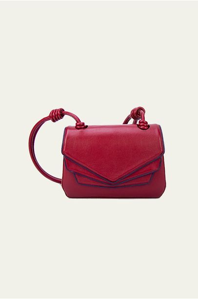 Bolsa Elemento Calatrava Vermelho Soleah - VERMELHO