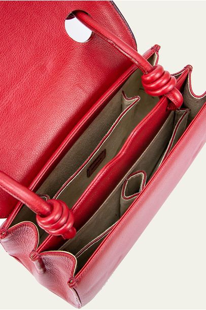 Bolsa Elemento Calatrava Vermelho Soleah - VERMELHO