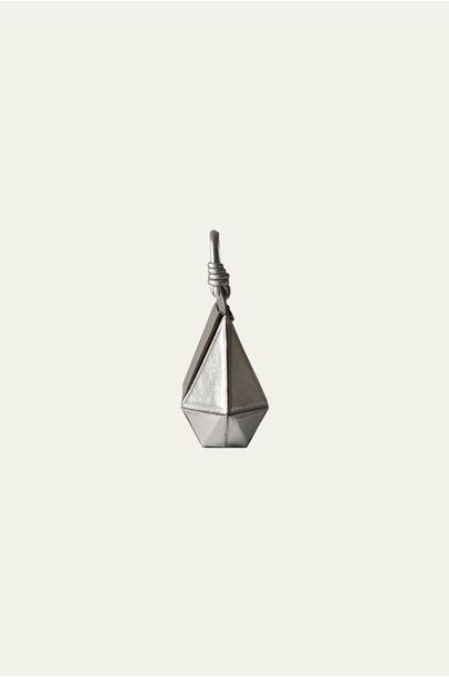 Micro Bolsa Diamante Prata Soleah - PRATA