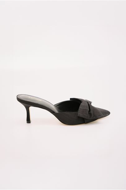Sandália Mule Elle Pump Larroudé - PRETO
