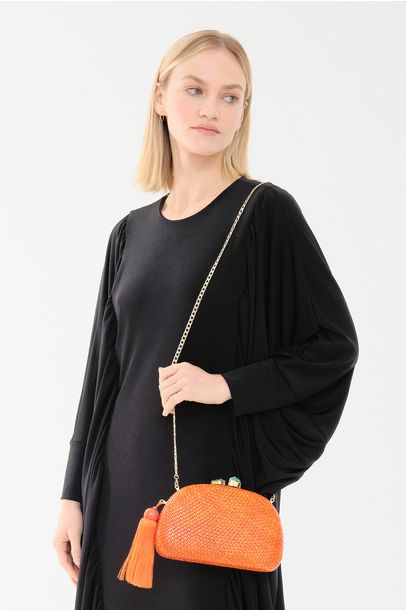 Clutch Seicheles Empório MP - LARANJA