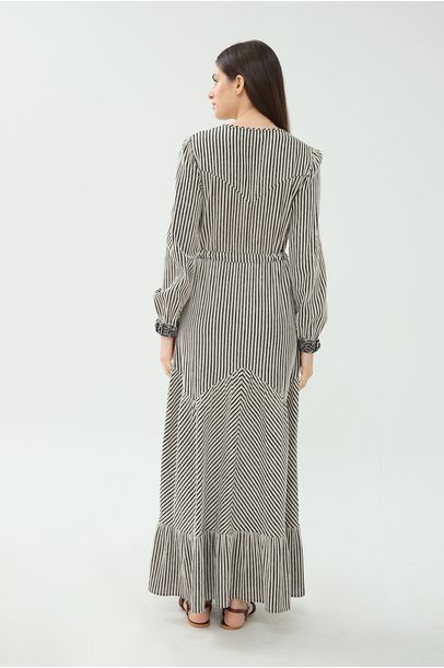 Vestido Sensações Bege Sophia Hegg - Bege