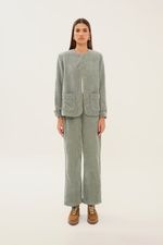 Casaqueto Vivos Velluto Clemence - VERDE 1