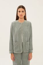 Casaqueto Vivos Velluto Clemence - VERDE 0