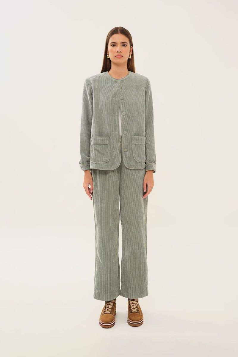 Casaqueto Vivos Velluto Clemence - VERDE 1