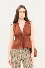 Blusa SM Trix Clemence - MARROM 0