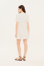 Vestido Mini Malta Clemence - OFF WHITE 3