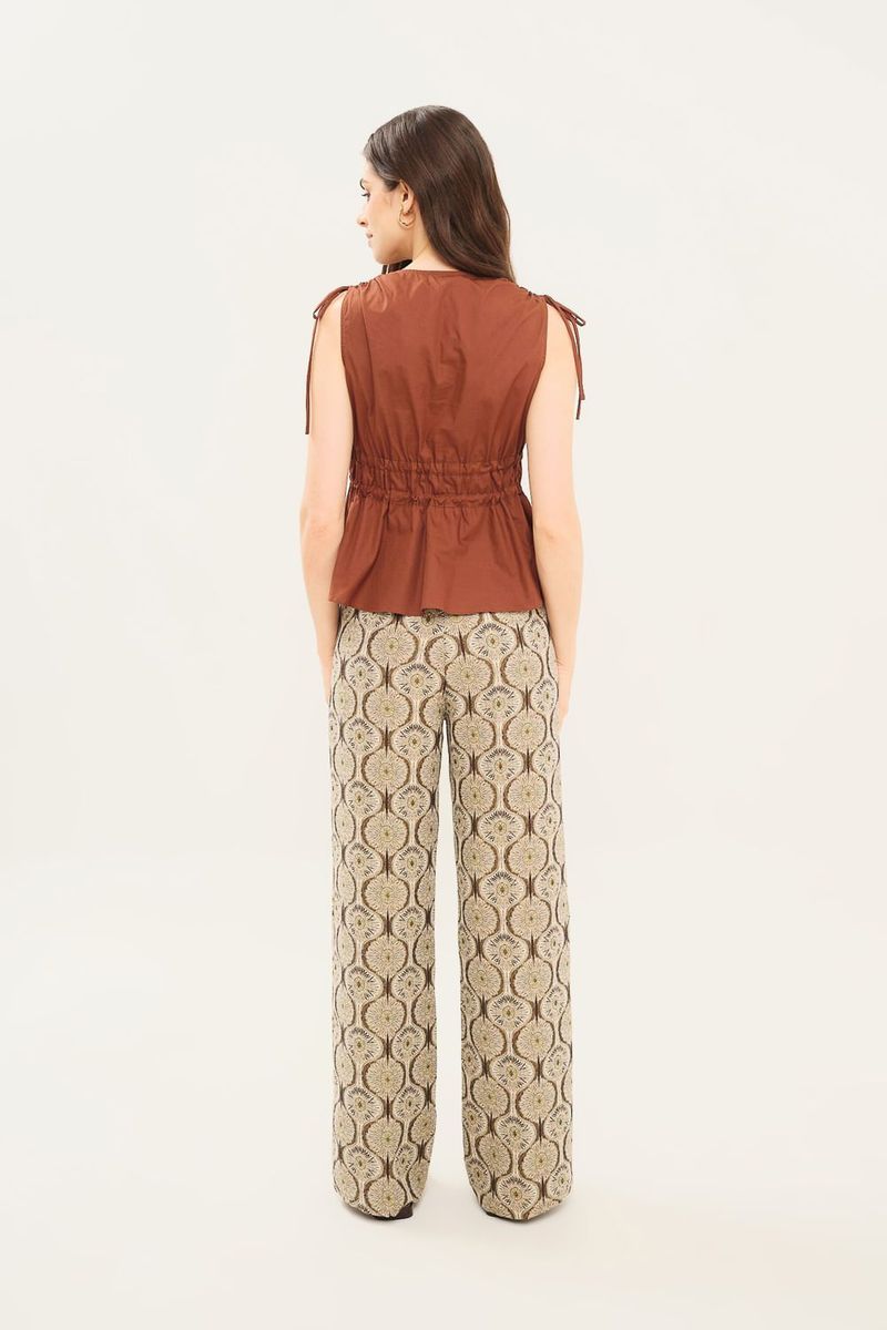 Blusa SM Trix Clemence - MARROM 3