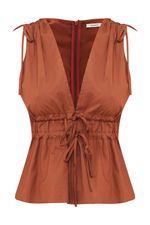 Blusa SM Trix Clemence - MARROM 4