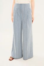 Cal a Pantalona Striped Clemence - AZUL 1