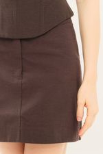 Mini Saia Lolita Aluf - MARROM 3