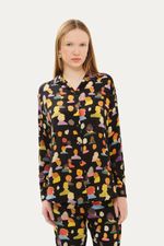 Camisa Manga Longa Fefi Bdln - MULTICOLORIDO 1