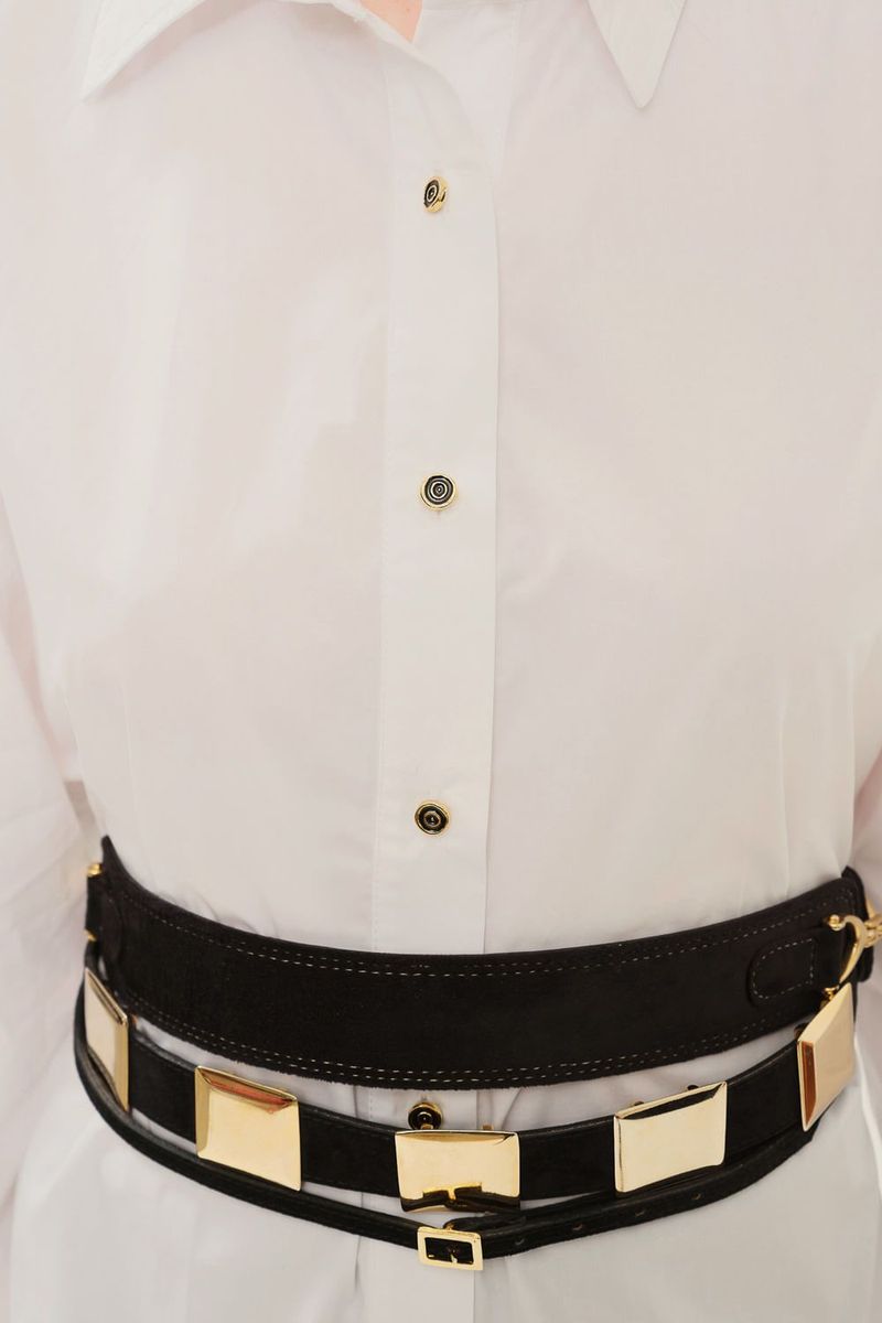 Camisa Manga Longa Acinturada Bdln - OFF WHITE 3