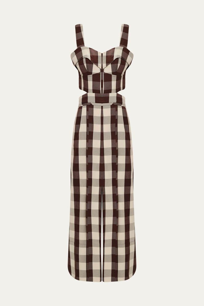 Vestido Longuete Vic Cach  - XADREZ 4