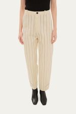 Cal a Reta Risca De Giz Pespontada Coven - LISTRAS 1