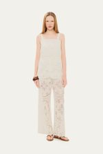 Cal a Cec lia Linnen - OFF WHITE 0