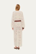 Vestido Cec lia Linnen - OFF WHITE 3
