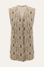 Colete Ruth Linnen - MULTICOLORIDO 4