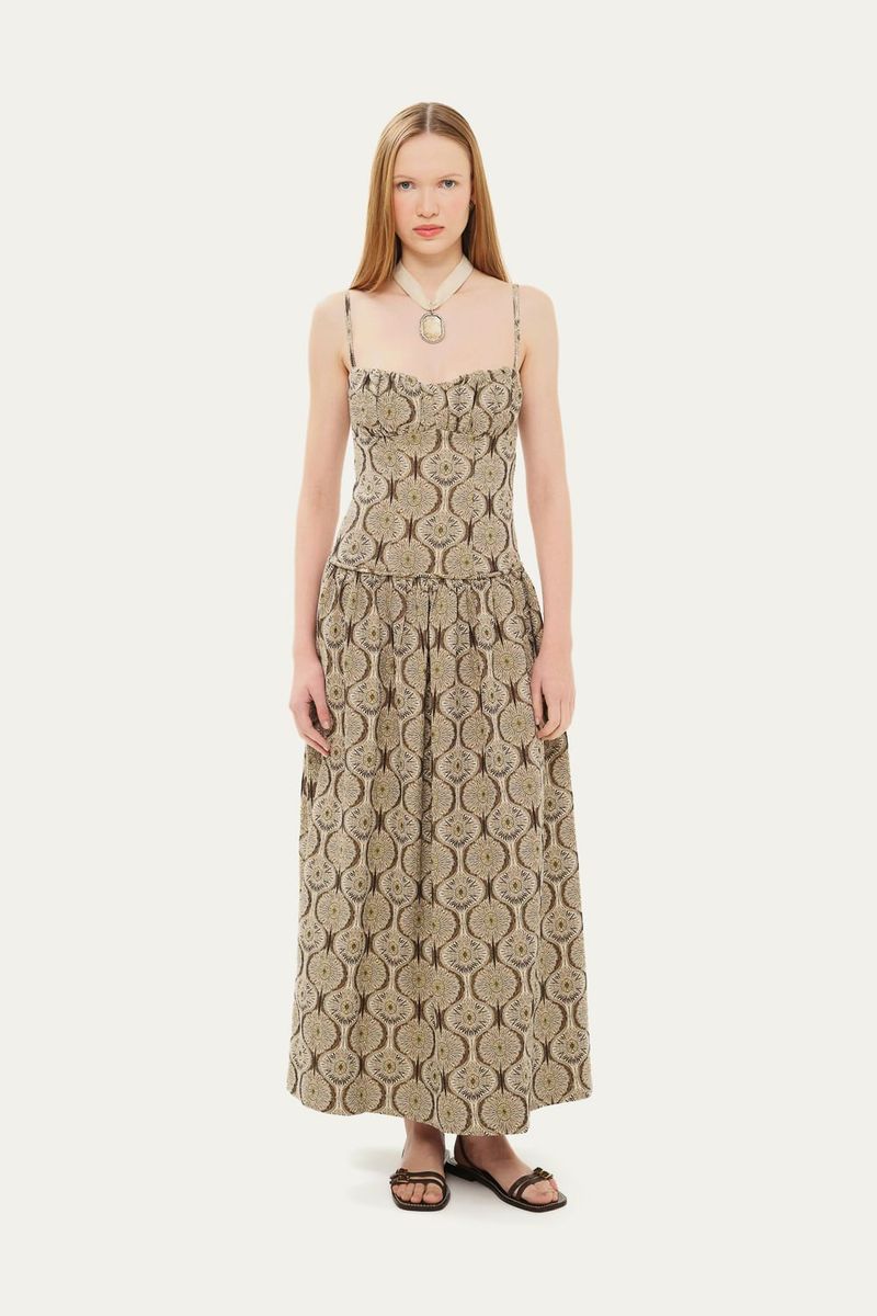 Vestido Ruth Linnen - MULTICOLORIDO 0