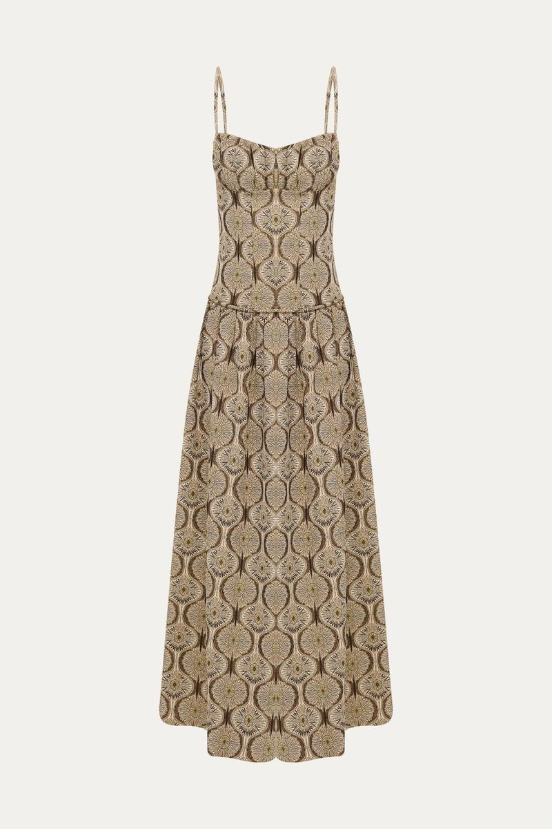 Vestido Ruth Linnen - MULTICOLORIDO 4