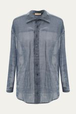 Camisa Akari Linnen - AZUL 4