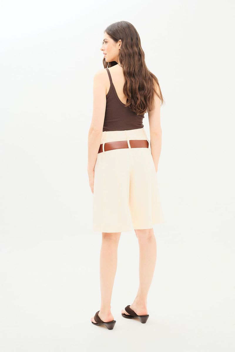 Bermuda Crepe Road Charlotte Nk - BEGE 3