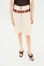 Bermuda Crepe Road Charlotte Nk - BEGE 1