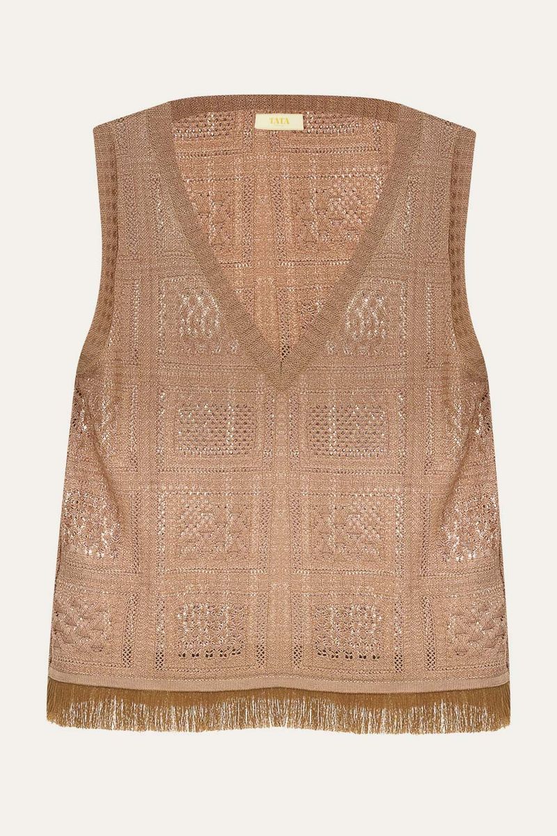 Colete Alyssa Rendado Tata - BRONZE 4