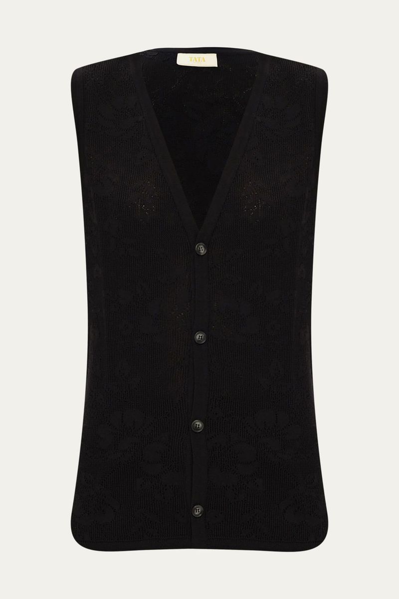 Colete Camelia Regata Tata - PRETO 4