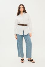 Cal a Reta Jeans Susie Nk - AZUL 0