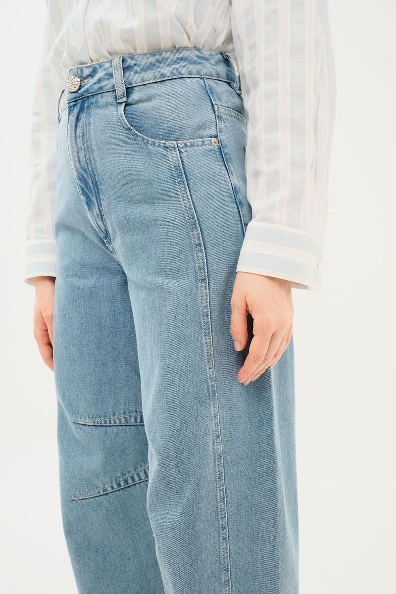 Cal a Reta Jeans Susie Nk - AZUL 2