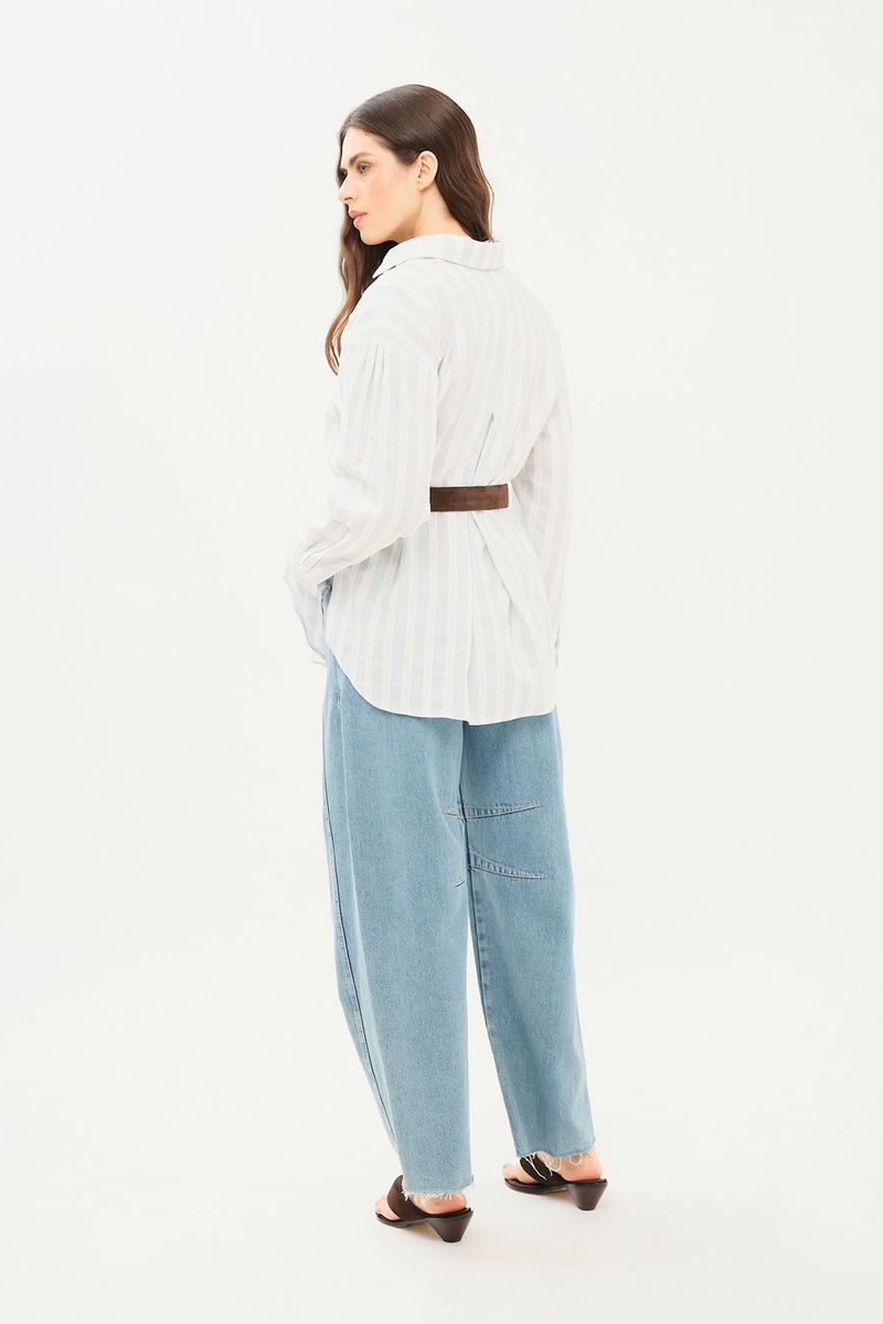 Cal a Reta Jeans Susie Nk - AZUL 3