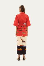 Camisa Manga Curta Bruma Barca Lo De Lui - VERMELHO 3